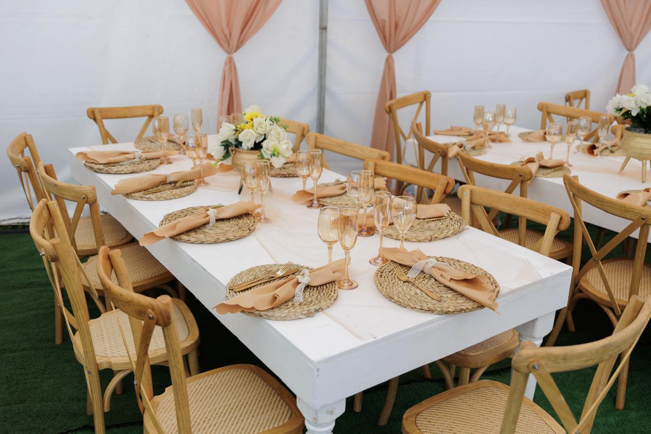 Sumptuous set-up for wedding-Mthatha